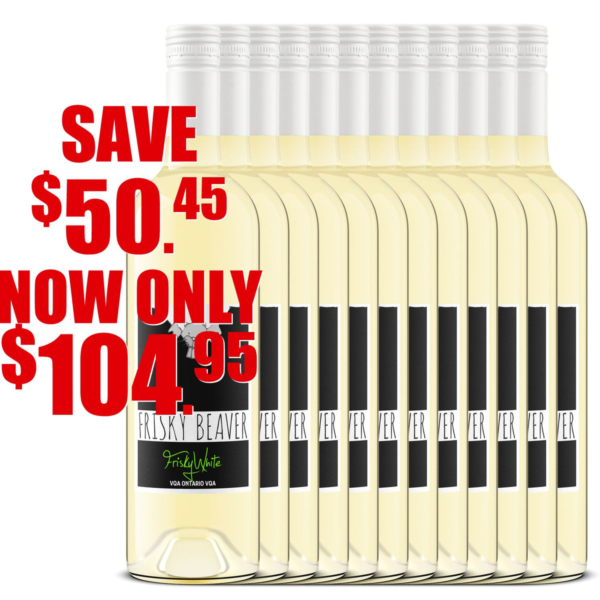 Frisky White 12pk