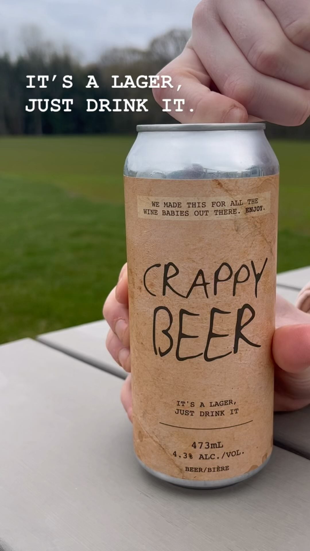 Crappy Beer Lager ½prc