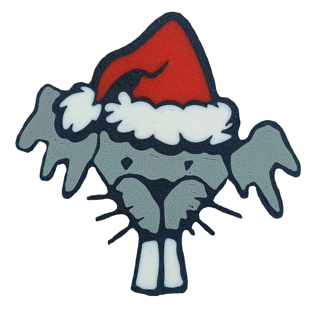 Frisky Christmas Magnet