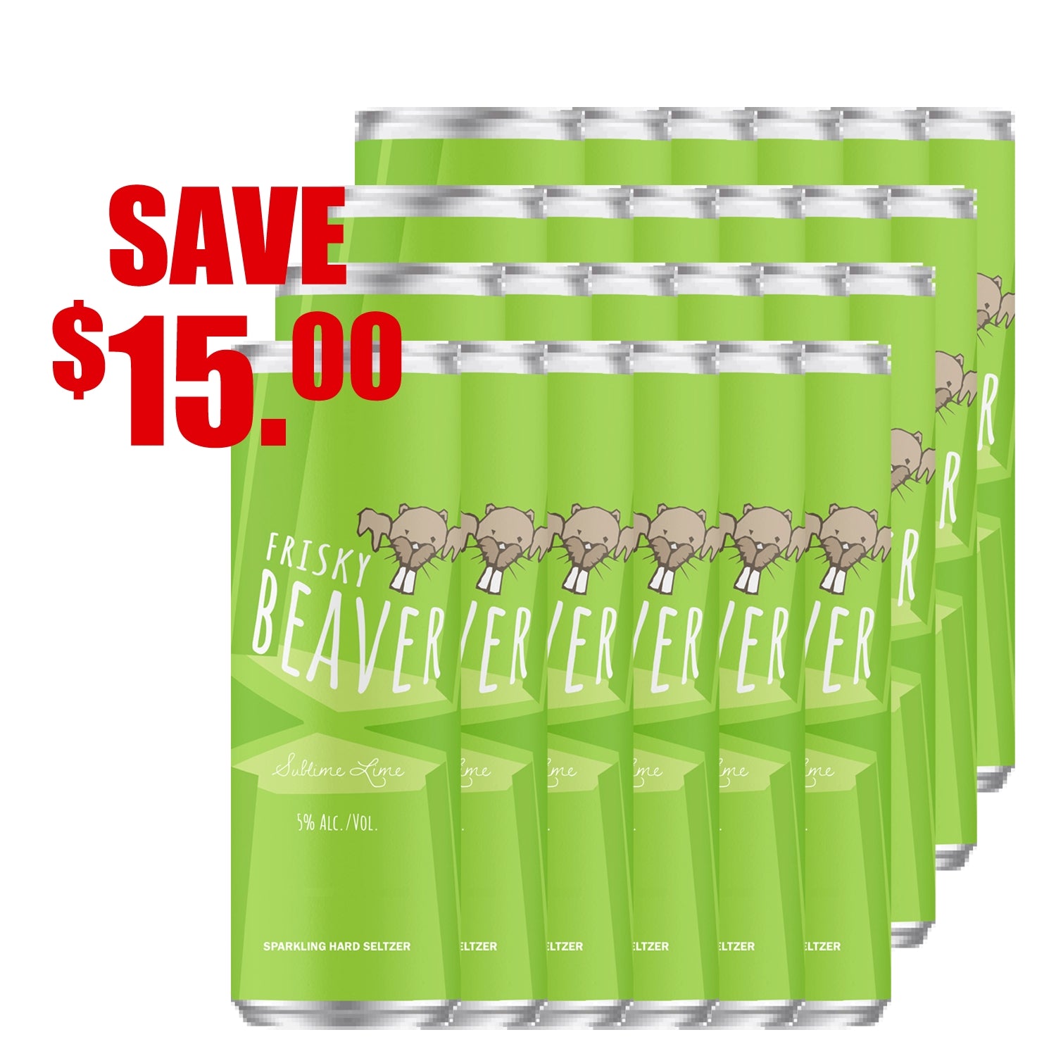 Seltzer Sublime Lime 24pk