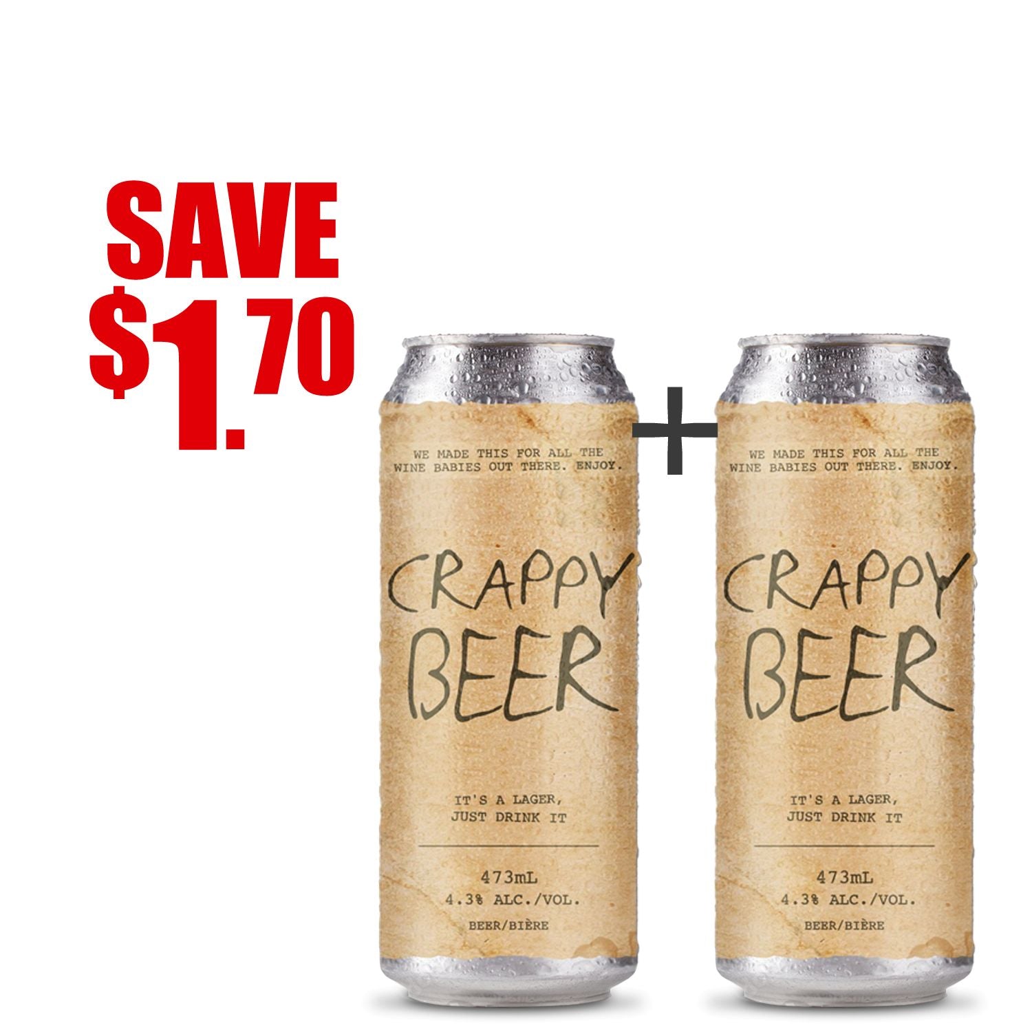 Crappy Beer Lager ½prc