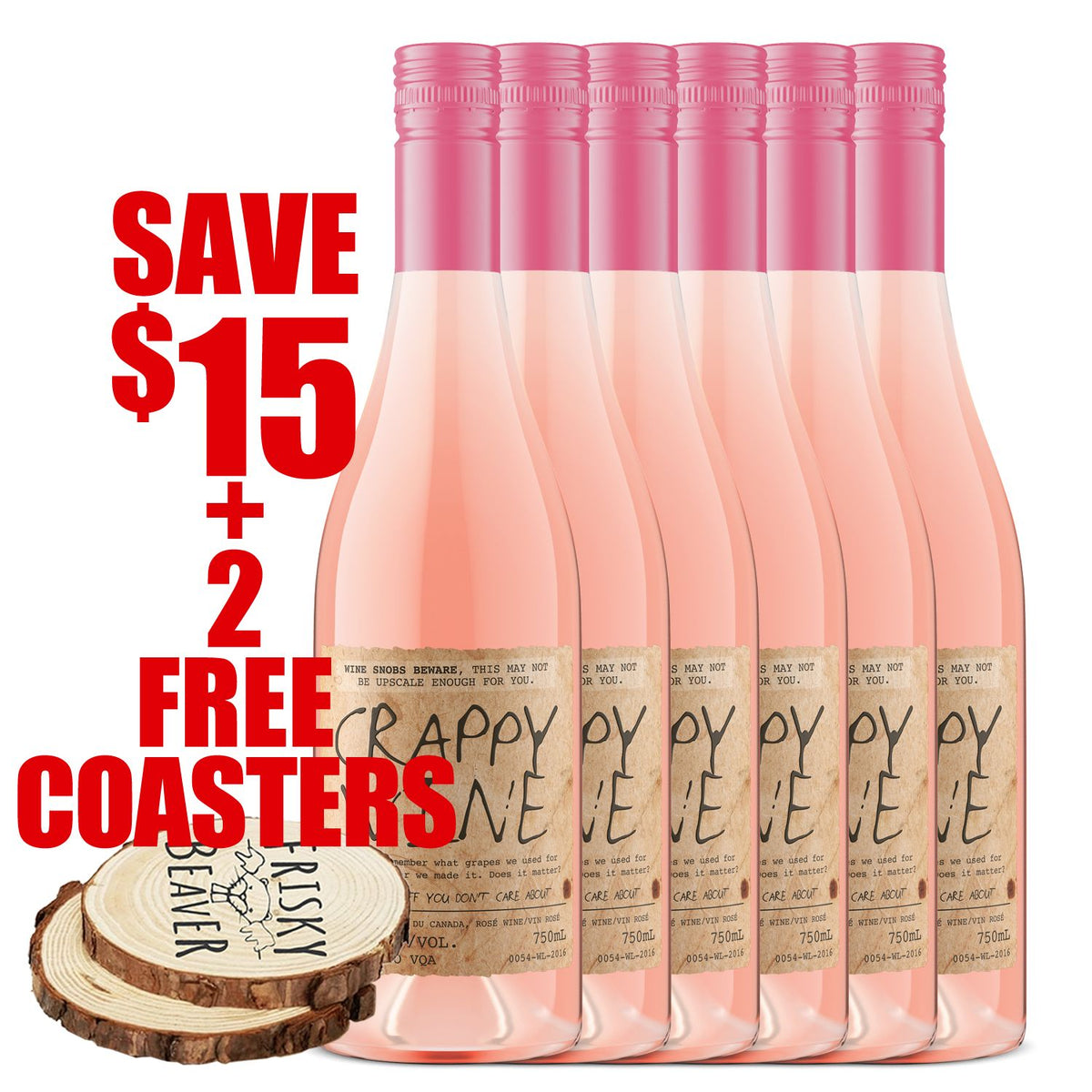 Crappy Rose cstr6pk