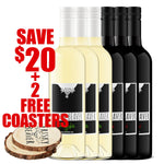 Frisky White Red 6pk