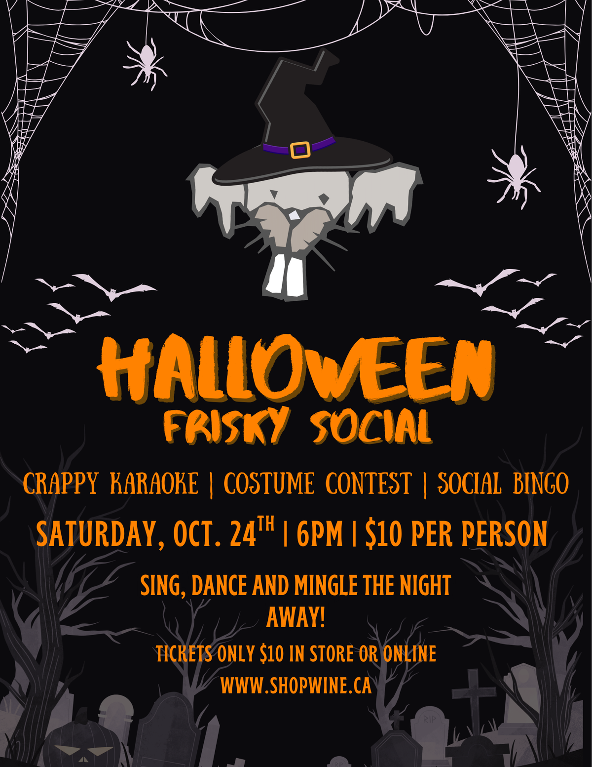 Halloween Frisky Social